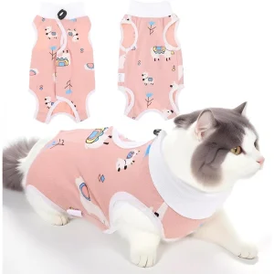 Cat Onesie for Cats After Female Surgery